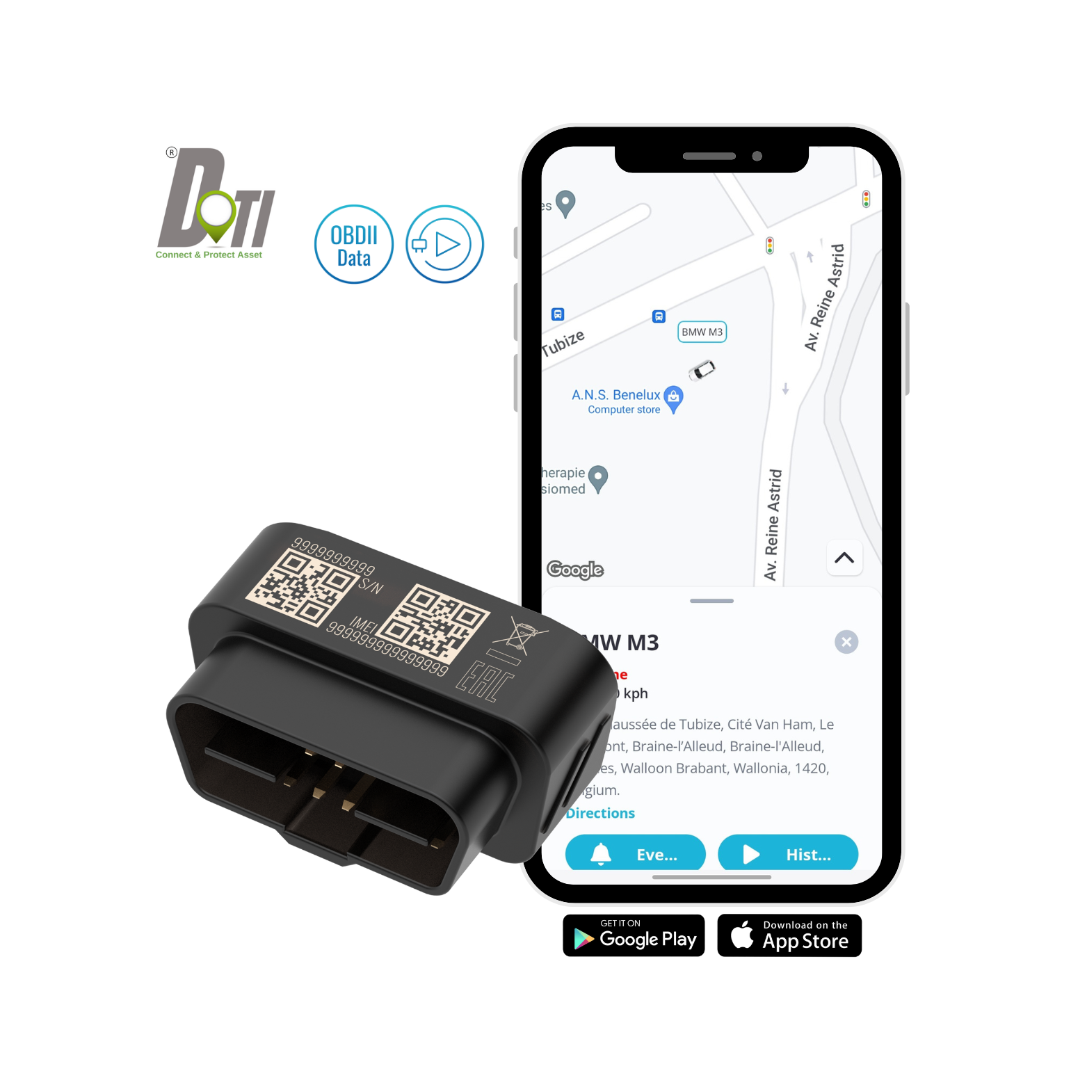 Rapports automatiques de trajets