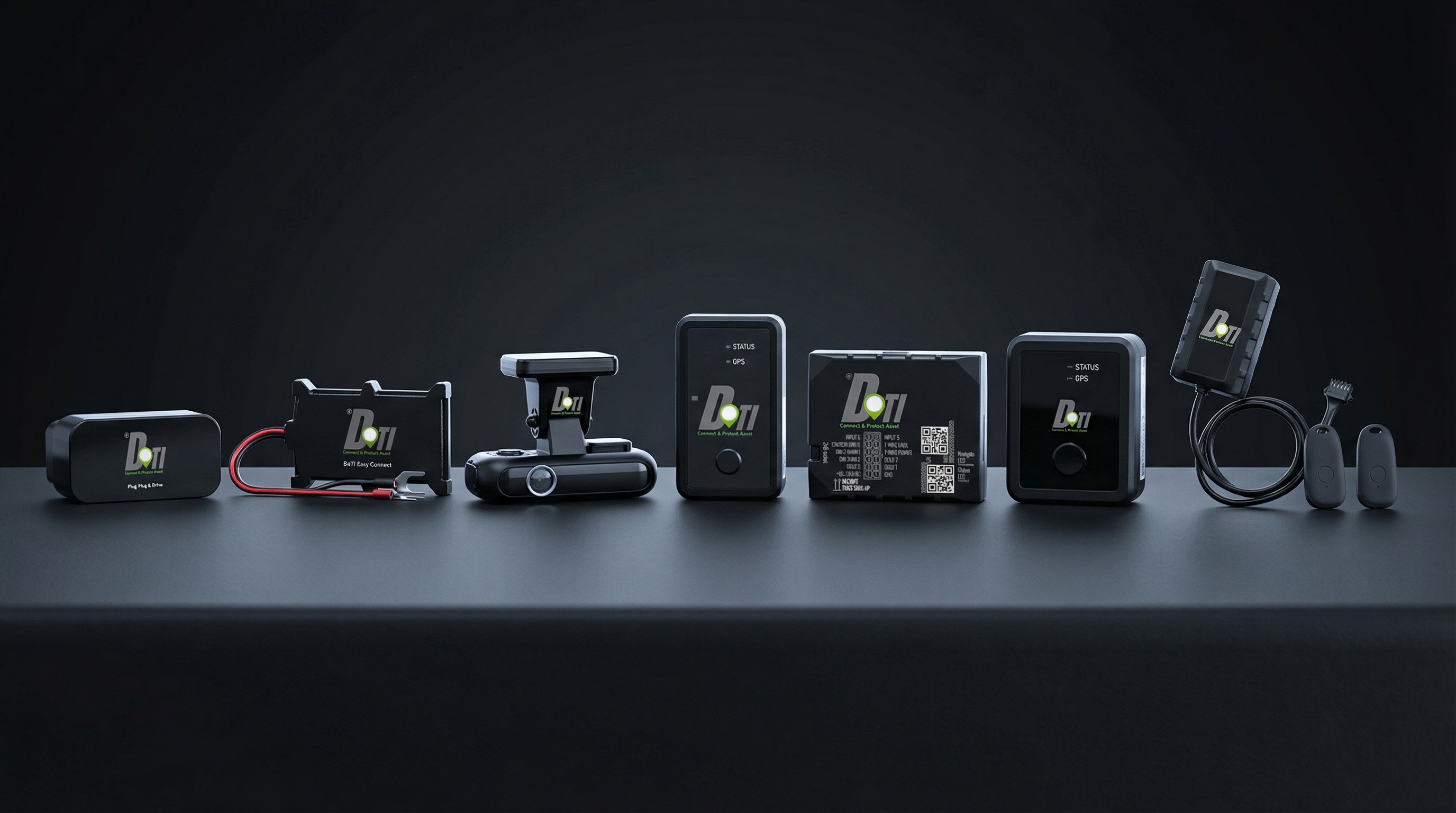 Gamme complète de traceurs GPS DoTi Tracking