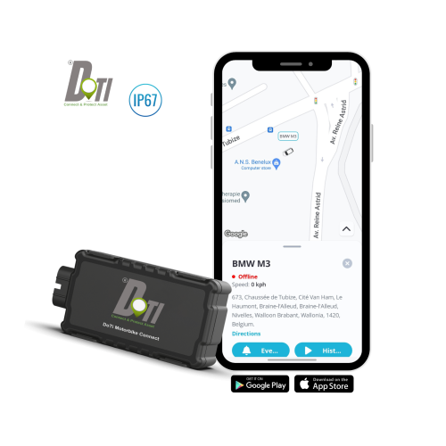 GPS-tracker DoTi Motorbike Connect